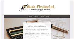 Desktop Screenshot of poltonfinancial.com