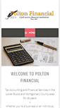 Mobile Screenshot of poltonfinancial.com